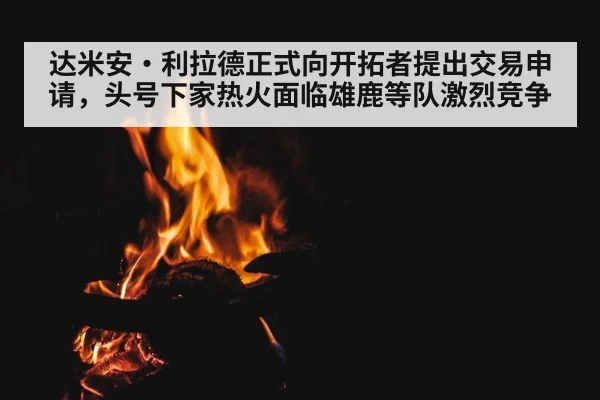 达米安·利拉德正式向开拓者提出交易申请,头号下家热火面临雄鹿等队激烈竞争